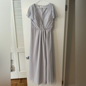 AW Bridal Ellison Dress in Mystic/Silver
